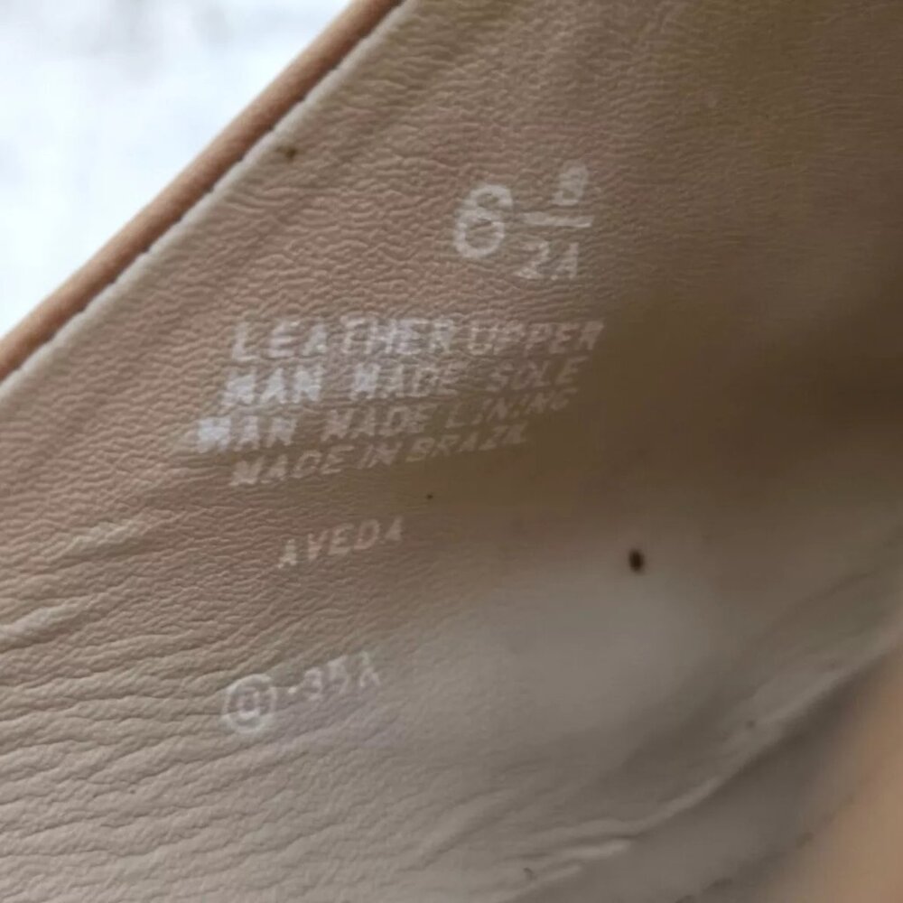 Easy Spirit Women Sandal Beige Leather Upper Slides Shoes Size 6 - Picture 9 of 9